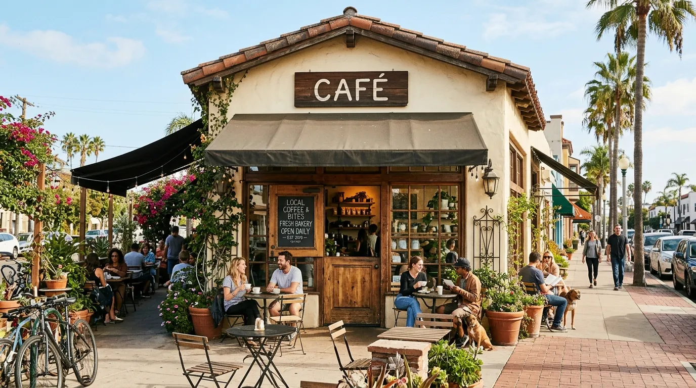 Neighborhood restaurant or café in San Diego County