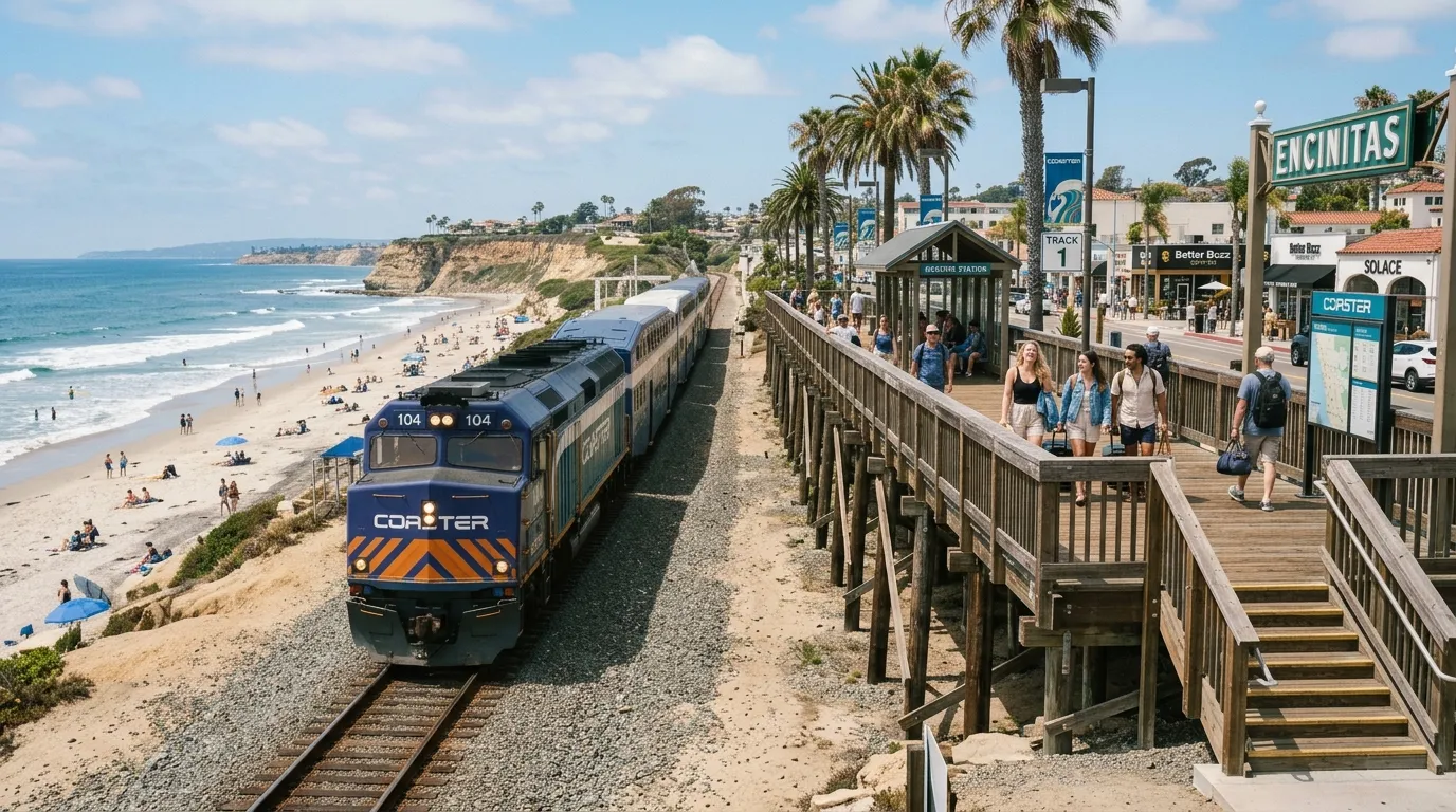 North County coast and rail-friendly weekend journey