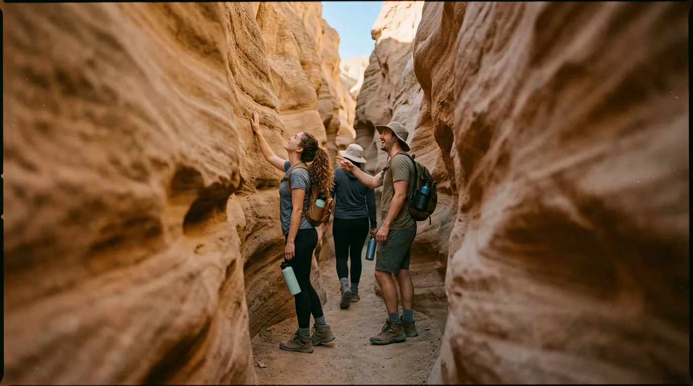 Visitors exploring a San Diego County attraction